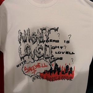 Night Lovell/Shakewell tour shirt!!!